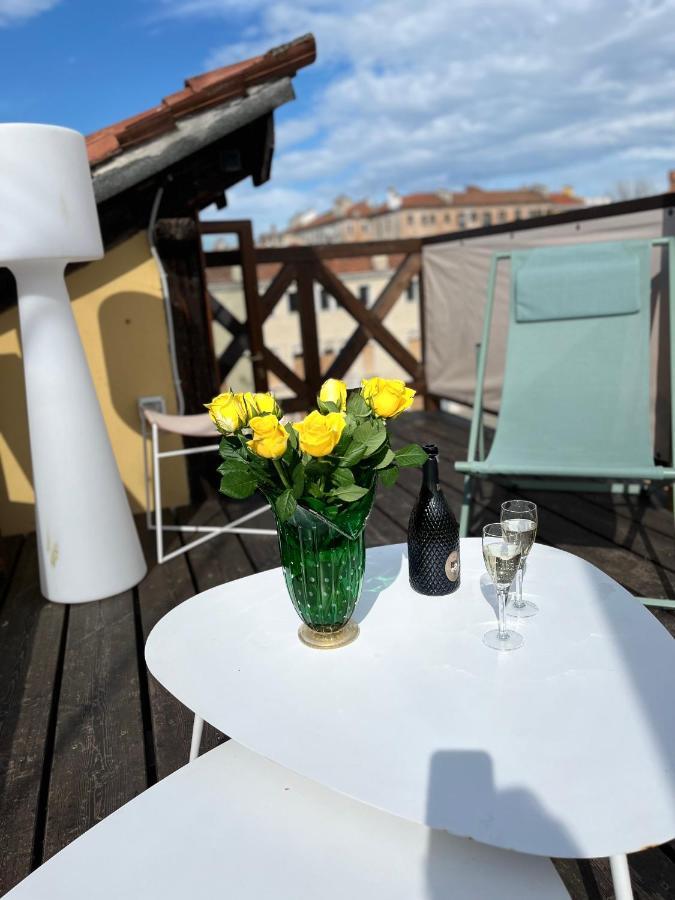 ונציה Casa Virginia Direct At The Canal Cannaregio With Own Roof Terrace מראה חיצוני תמונה